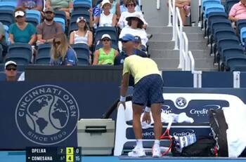 Siguen los sustos en el Masters de Cincinnati: ahora un tenista argentino se descompensó