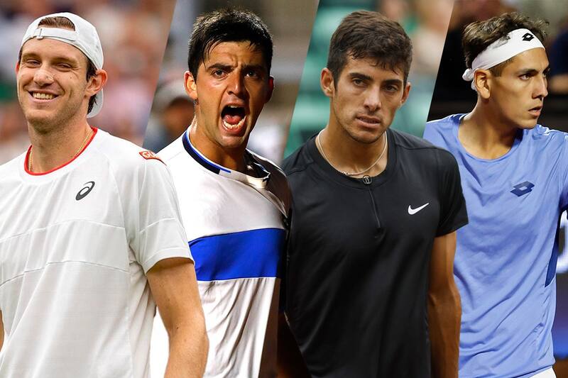 por primera en 15 años vez habrá cuatro jugadores en el top 100 del ranking ATP
