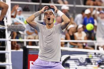 El tenista que está sorprendiendo al mundo y tiene como ídolo a Fernando González