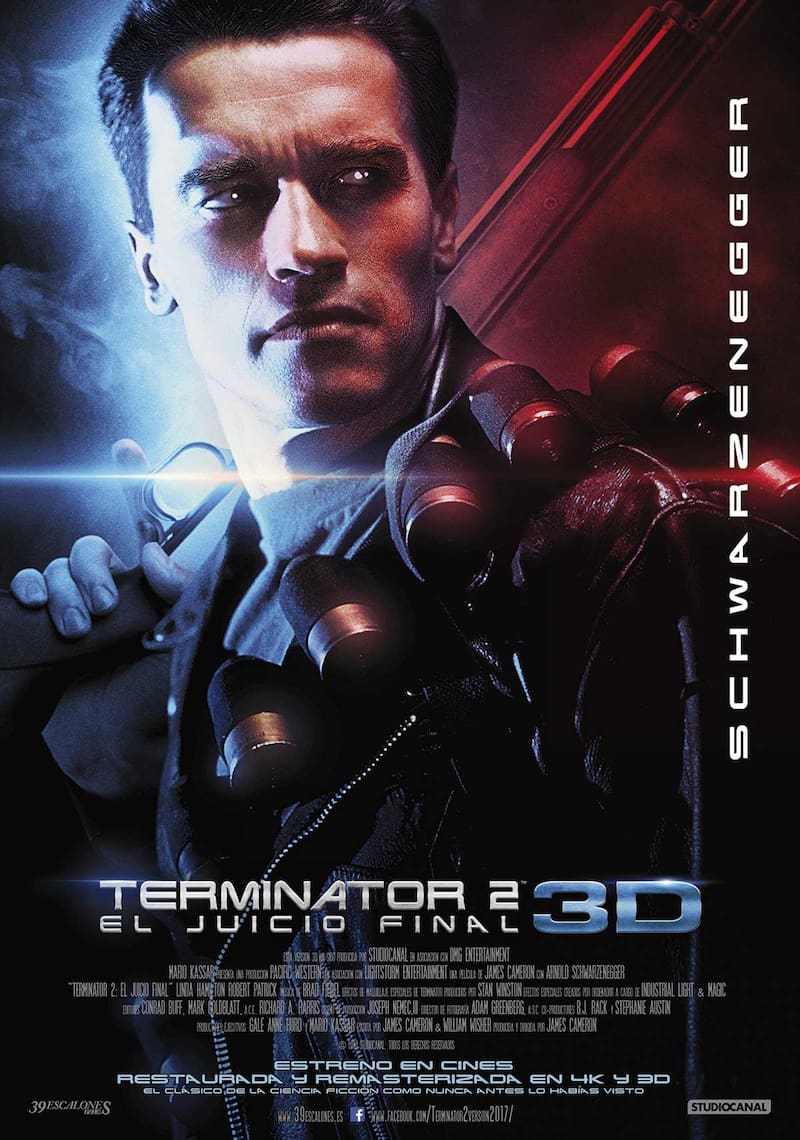 "Terminator 2: Juicio Final" fue estrenada en 1991.