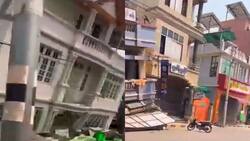 VIDEO | Casas y edificios derrumbados: motorista capta trágicos efectos de terremoto 7,7 en Myanmar