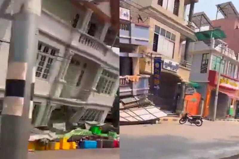 Terremoto en Myanmar.