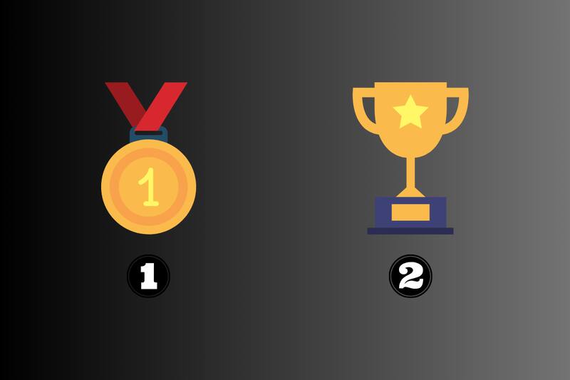 ¿Qué eliges, la medalla o la copa?