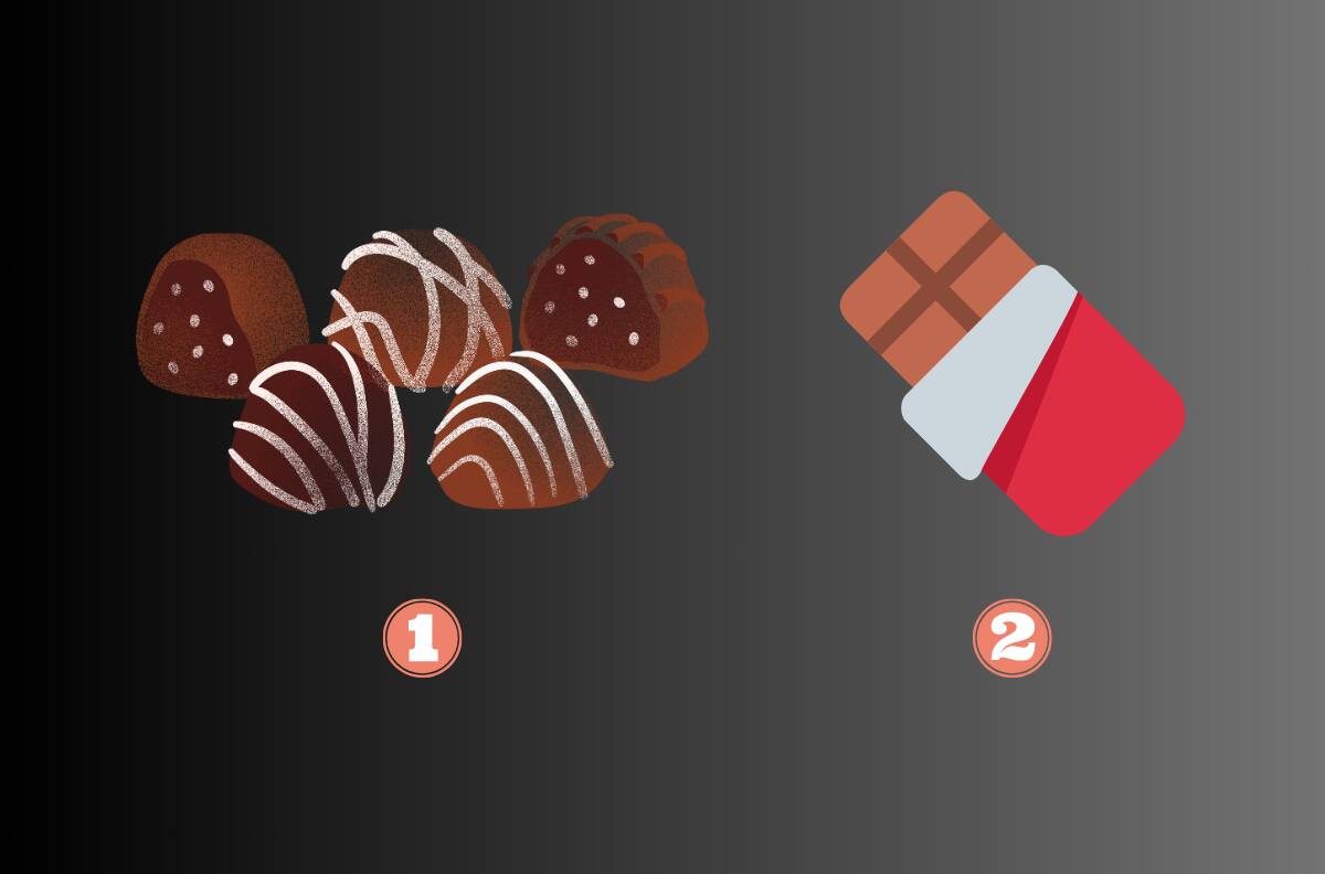 El chocolate que elijas te dirá cuánto te importa el físico de los demás