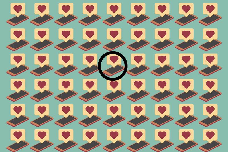 La diferencia estaba en el tamaño de la pantalla del celular.