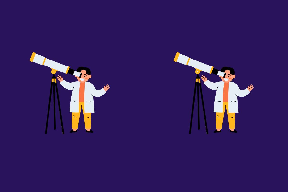 ¿Cuánto tiempo te toma encontrar las 5 diferencias?