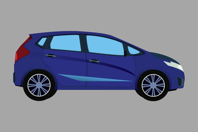 ¿Cuántas personas se esconden detrás del auto?