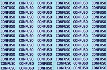 Test Visual: ¿Podrás encontrar la palabra distinta?