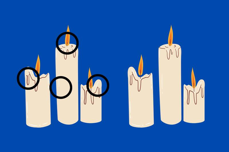 ¡Estas eran las diferencias!