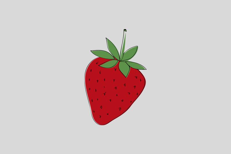 ¡Era una frutilla!