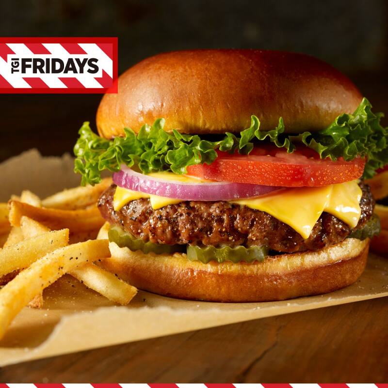T.G.I. Friday's tiene dos locales en Chile. Créditos: @fridayschile