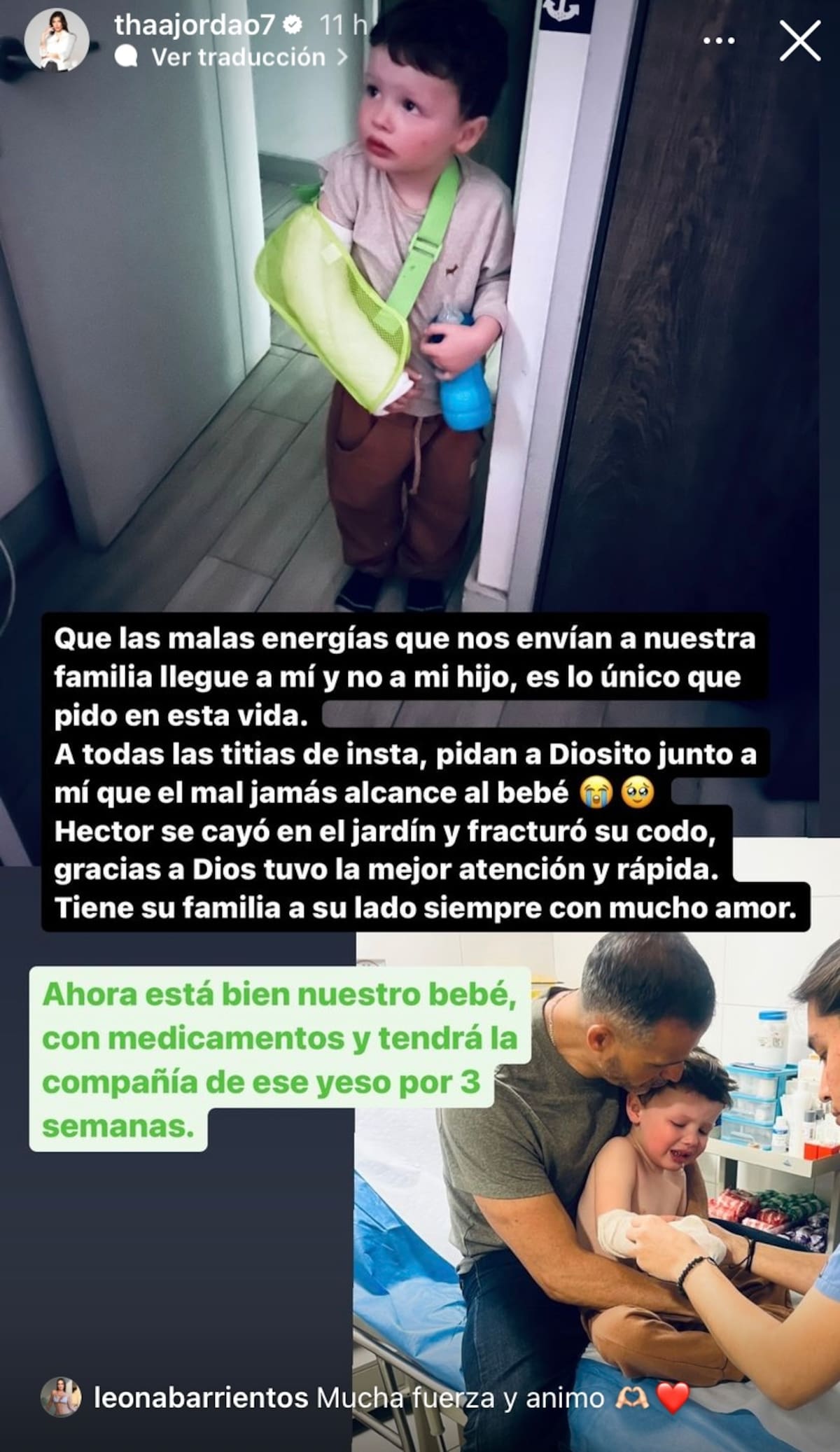 Thaís Jordao y su polémica indirecta a Marlene de la Fuente.
