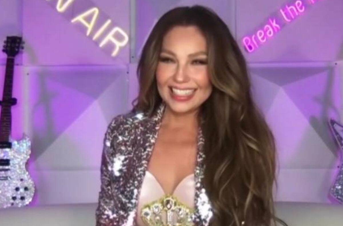 Thalía convivió con los integrantes de “La Casa de los Famosos México”