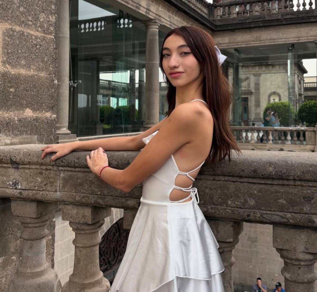 La modelo estuvo en Mundos Opuestos.