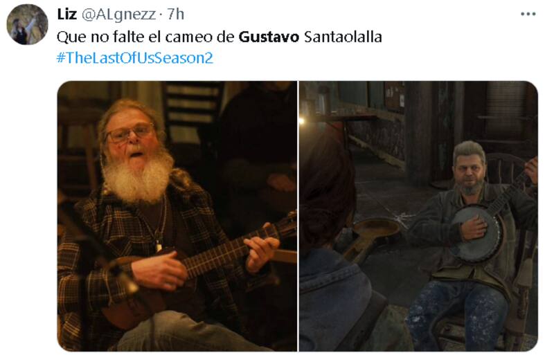 El cameo realizado al compositor argentino que musicalizó tanto el juego como la serie.