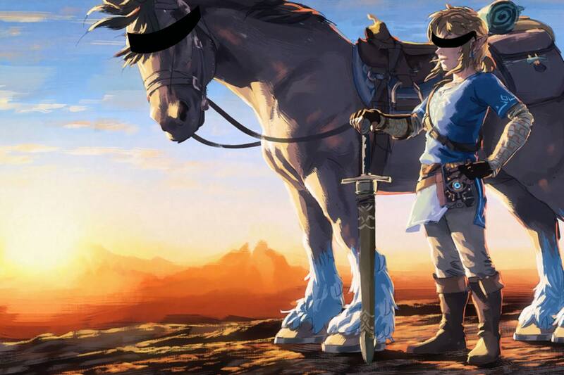 Mira a este speedruner completar Breath of the Wild con los ojos tapados. Créditos: Nintendo.