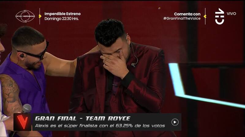 Alexis Vásquez es súperfinalista de "The Voice Chile"
