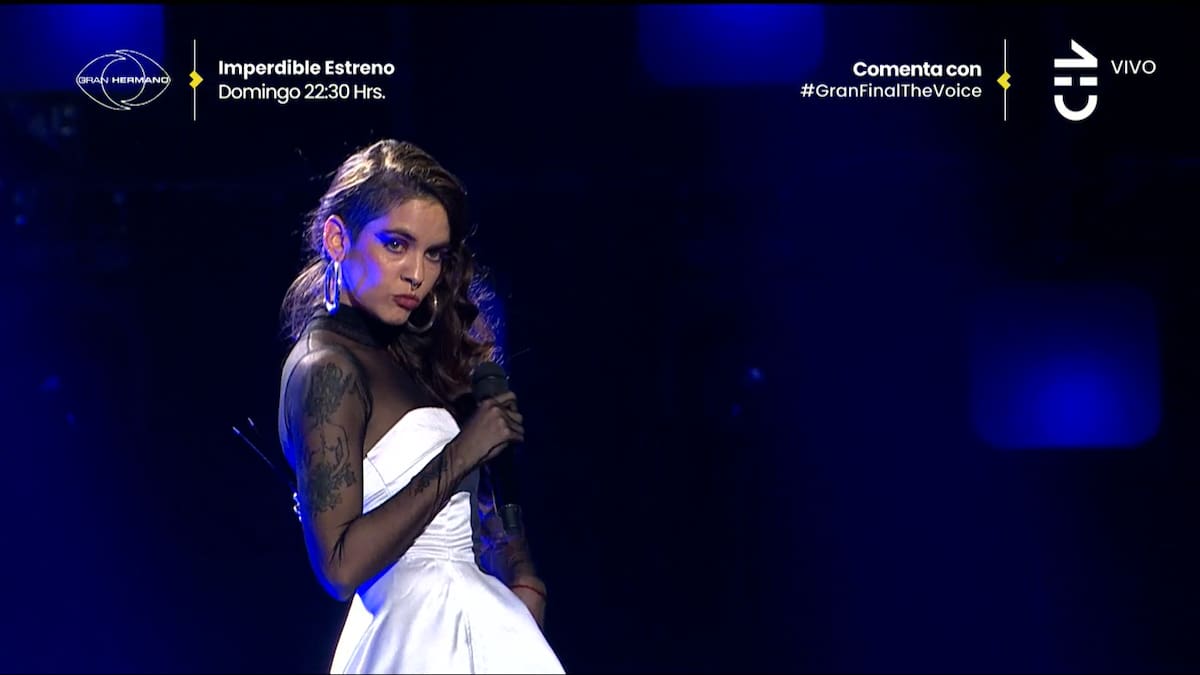 Catalina Campos en "The Voice Chile"