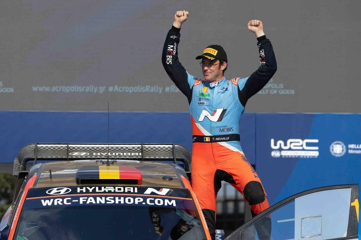 Thierry Neuville llega con toda la ilusión a Chile.