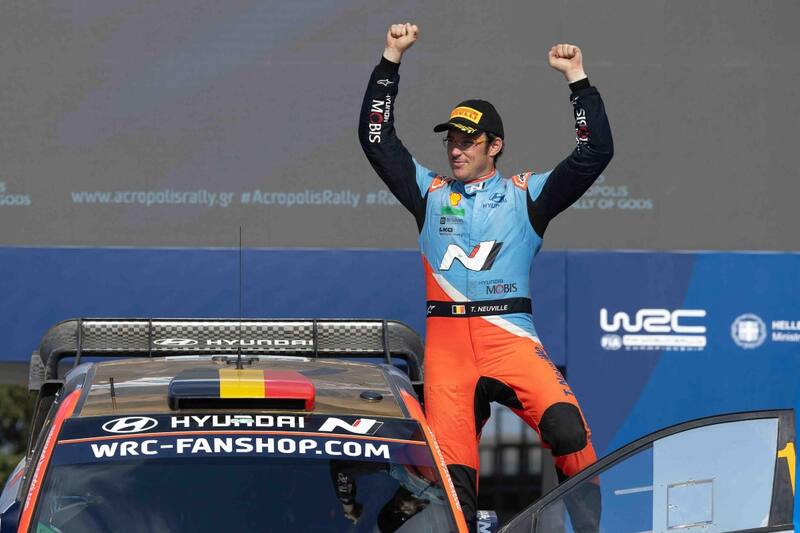 Thierry Neuville llega con toda la ilusión a Chile.