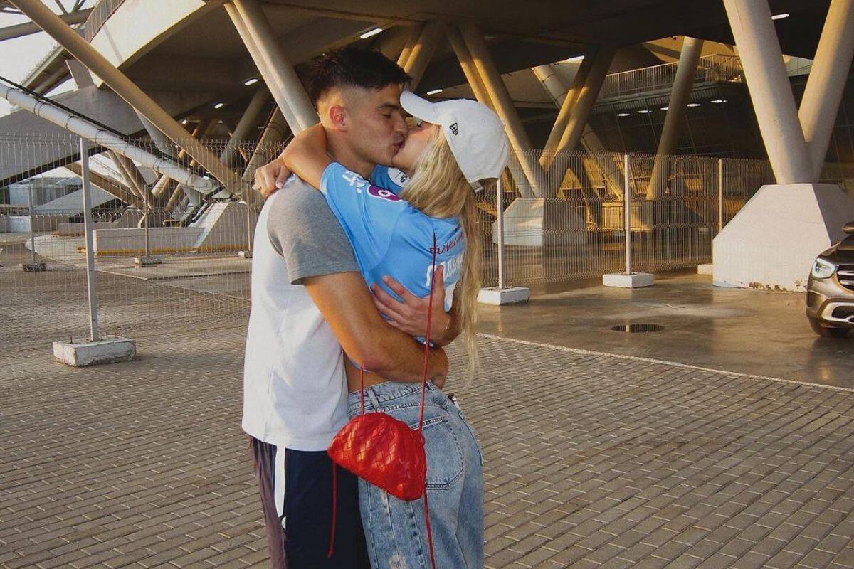 vive días felices en Rusia, con un destacado presente deportivo y muy bien acompañado. Foto: Instagram Giovanna Goglino.