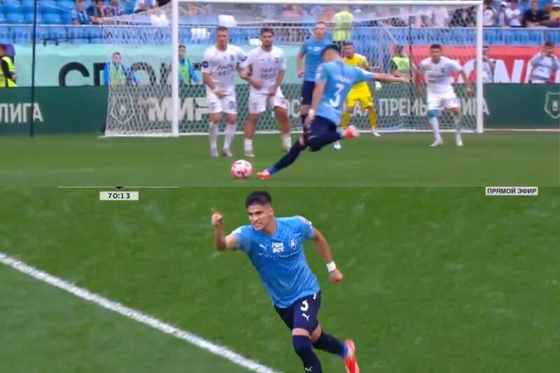 anotó un doblete en la victoria del Krylia Sovetov en Rusia.