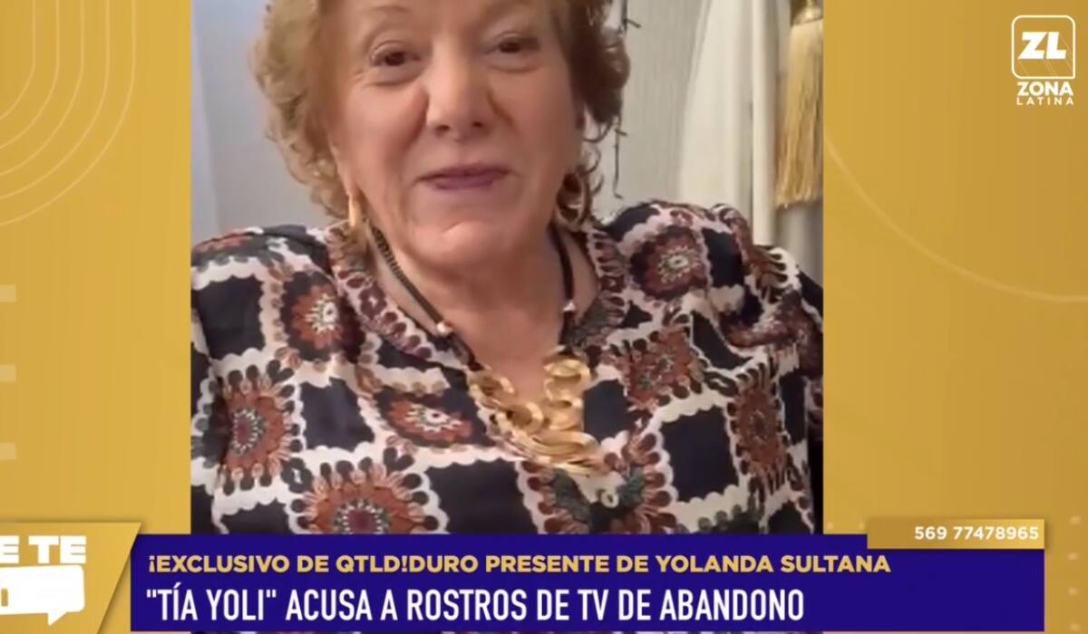 Tía Yoli acusa de abandono a los rostros de TV.