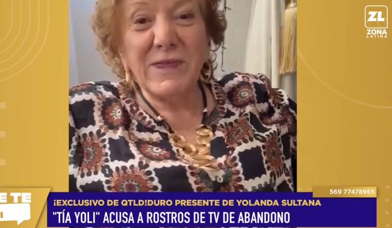 Tía Yoli acusa de abandono a los rostros de TV.