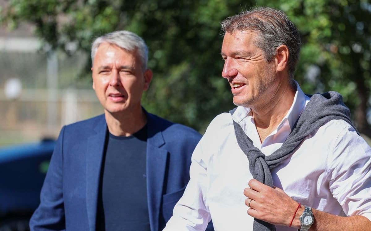 ya se mueve con propiedad por San Carlos de Apoquindo Foto: Comunicaciones Cruzados.