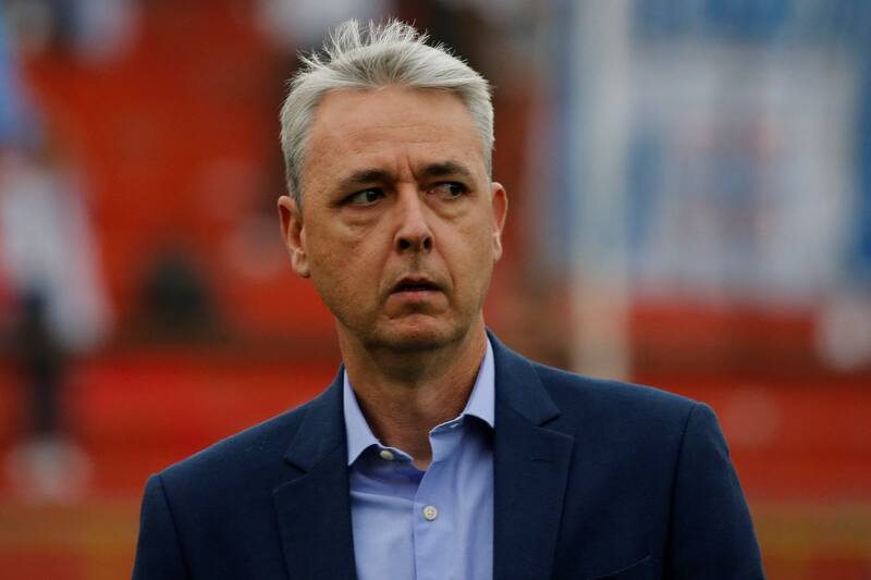 en la derrota de su equipo frente a Colo Colo. Créditos: ATON