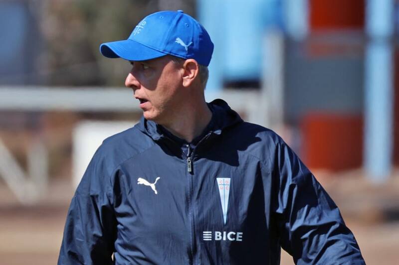 , entrenador de la Universidad Católica. Foto: Comunicaciones Cruzados.