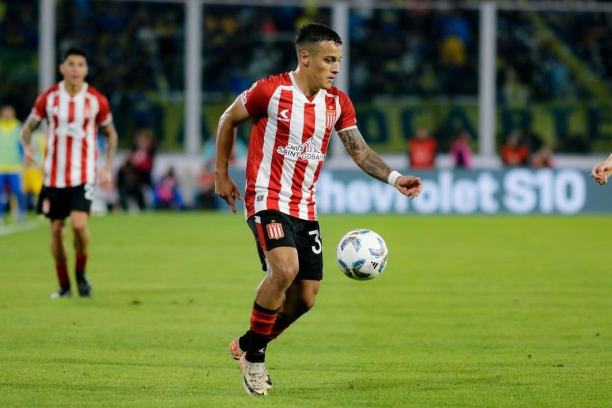 Tiago Palacios, jugador de Estudiantes de La Plata.