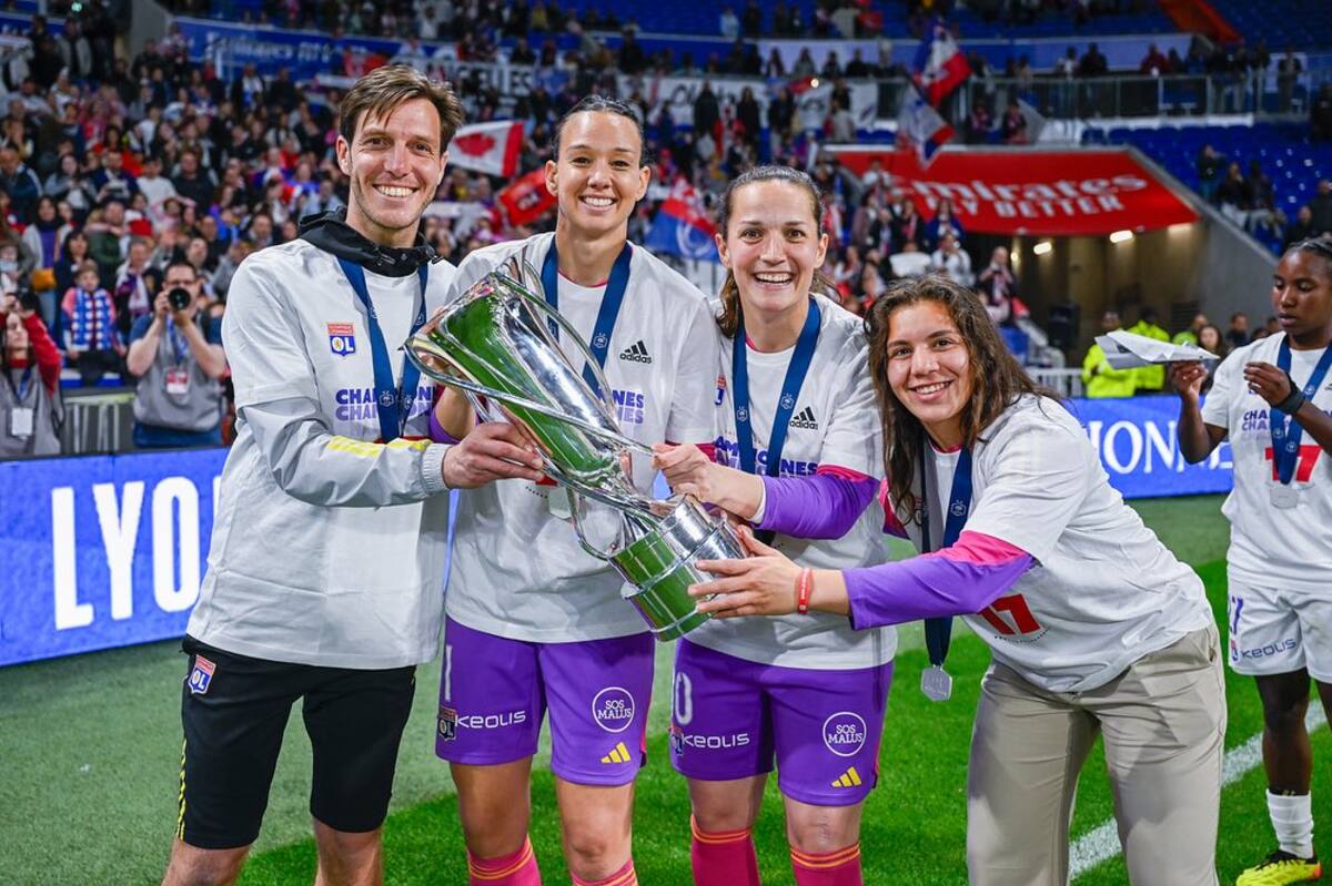 Se coronó campeona en Francia.