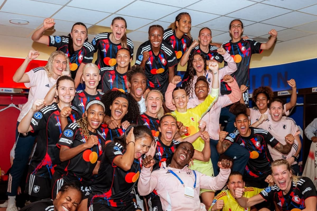 Avanzó a la final de la Champions League Femenina con OL Lyonnes. Foto: Instagram OL Lyonnes.