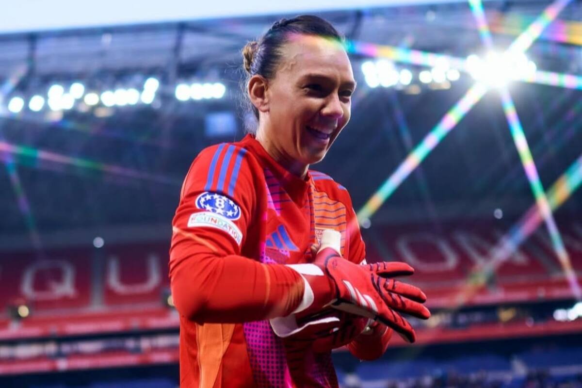 puso un pie en la final de la Champions League Femenina. Foto: @Tianeendler.