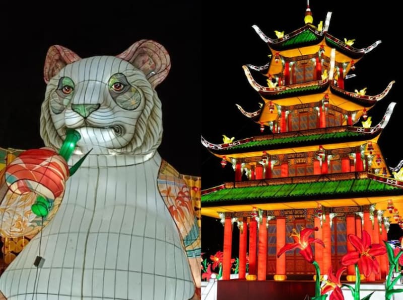 Este nuevo Festival Internacional de Luces Chinas trae este año nuevas e imponentes estructuras lumínicas.