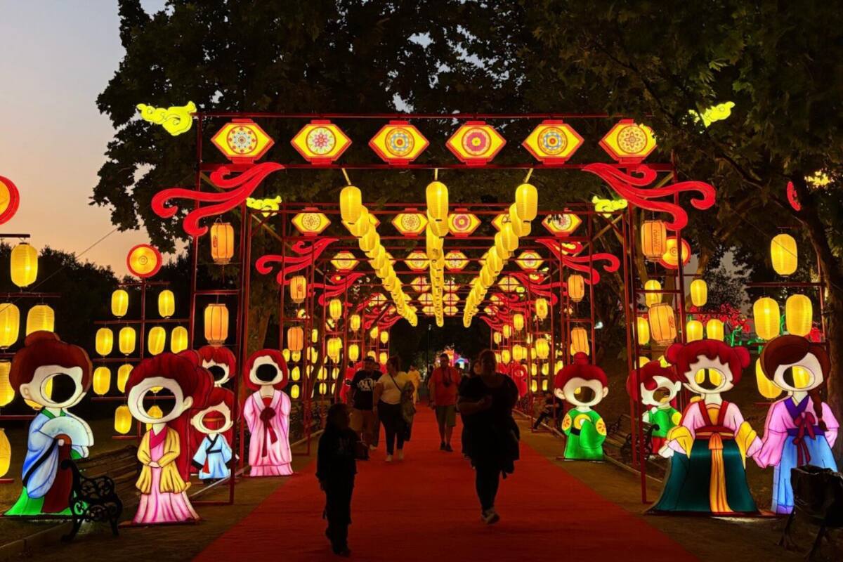 Este imperdible panorama estará hasta el 2 de mayo en La Reina. Foto: Tianfu Festival.