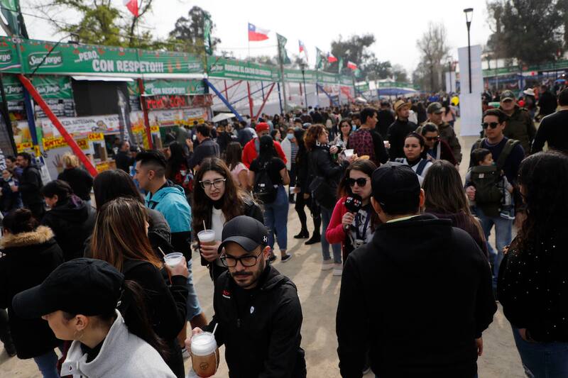 Así estarán las temperaturas durante las Fiestas Patrias en la Región Metropolitana.