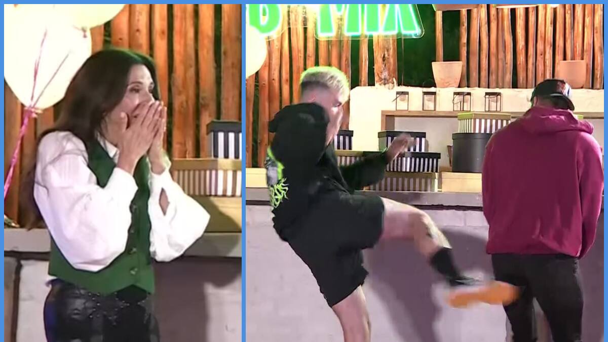 Karla Constant no lo podía creer: La fuerte patada de Max Cabezón a Fabio Agostini que generó polémica en “Tierra Brava”