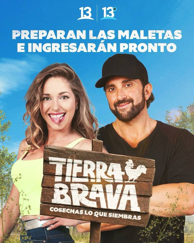 Arturo Longton y Nicole Block en "Tierra Brava".