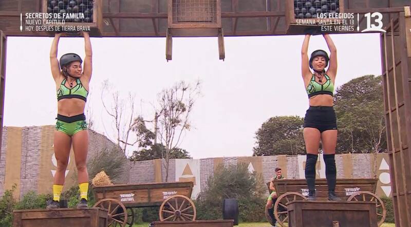 Gabrieli Moreira y Daniela Aránguiz se enfrentaron en un duelo en "Tierra Brava".