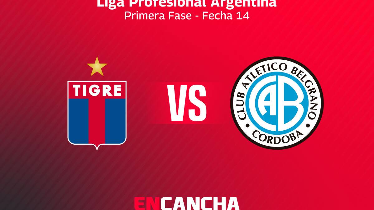 MARCADOR FINAL | Tigre 0 - Belgrano 0 por Torneo Apertura 2025