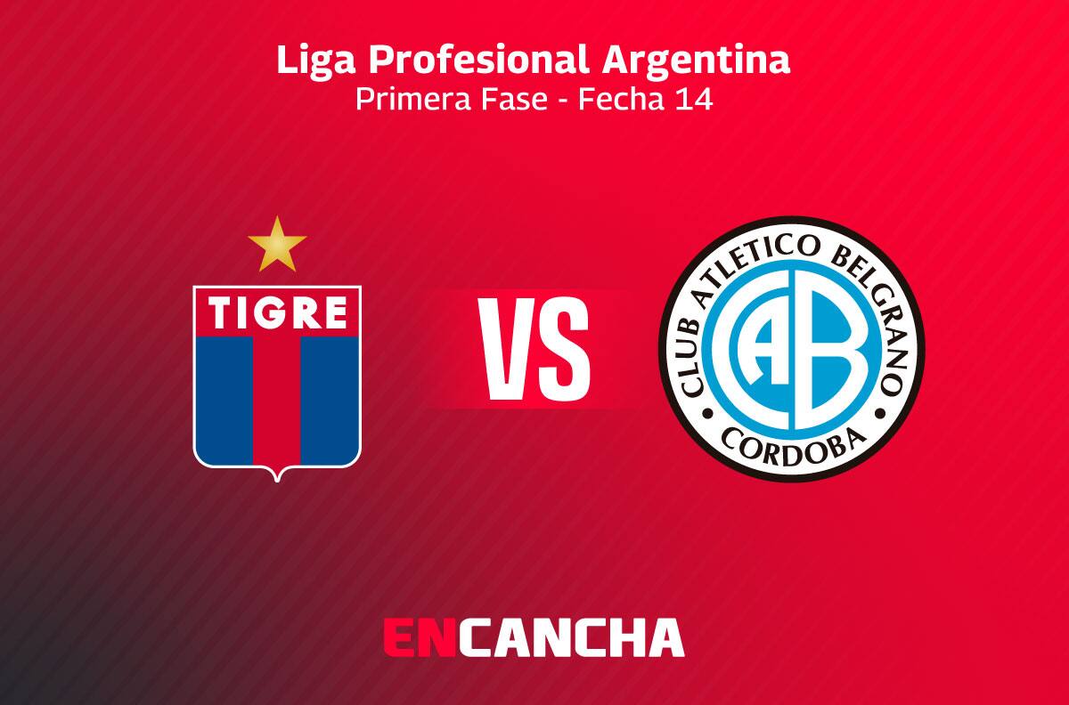 MARCADOR FINAL | Tigre 0 - Belgrano 0 por Torneo Apertura 2025