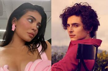 Timothée Chalamet y Kylie Jenner oficializan su relación con romántico beso en concierto de Beyonce