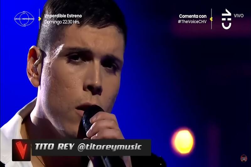 La gran carrera de Tito Rey, finalista de "The Voice Chile"