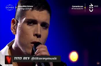 Quién es Tito Rey, finalista de “The Voice Chile”