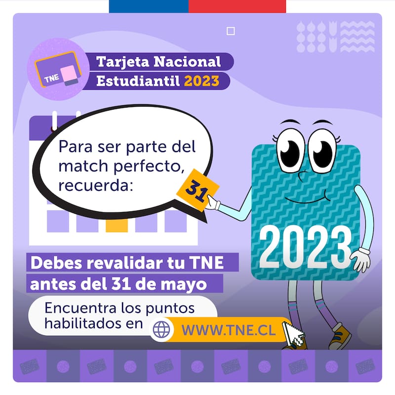 Conoce los pasos para revalidar la TNE. Gráfica: Juaneb.