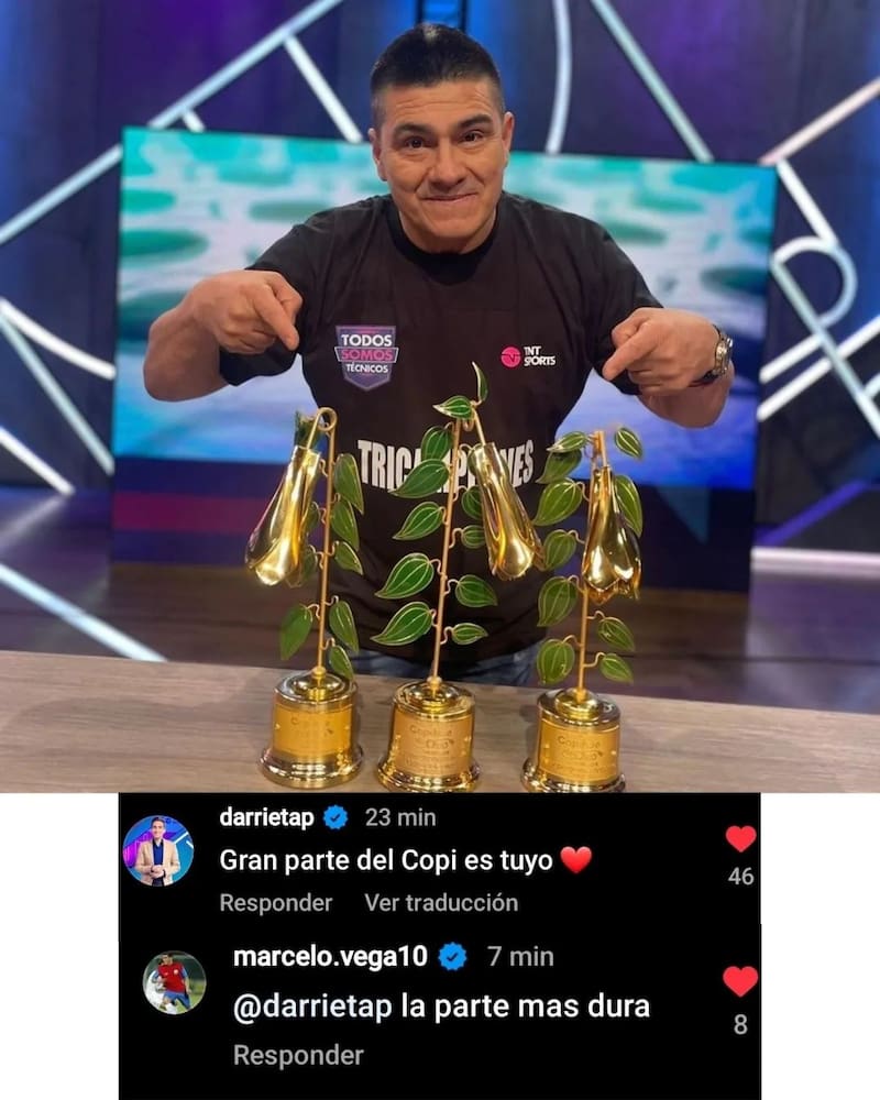 Toby Vega y su humor tan característico.