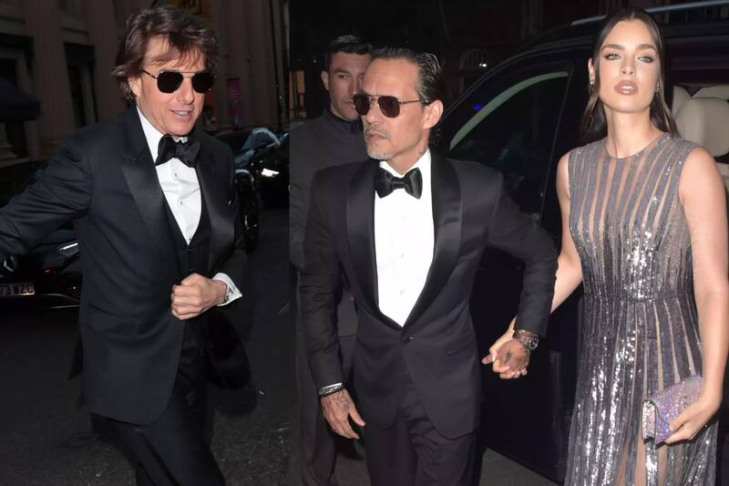 Tom Cruise, Marc Anthony y Nadia Ferreira se hicieron presentes en el cumpleaños de Victoria Bekcham.