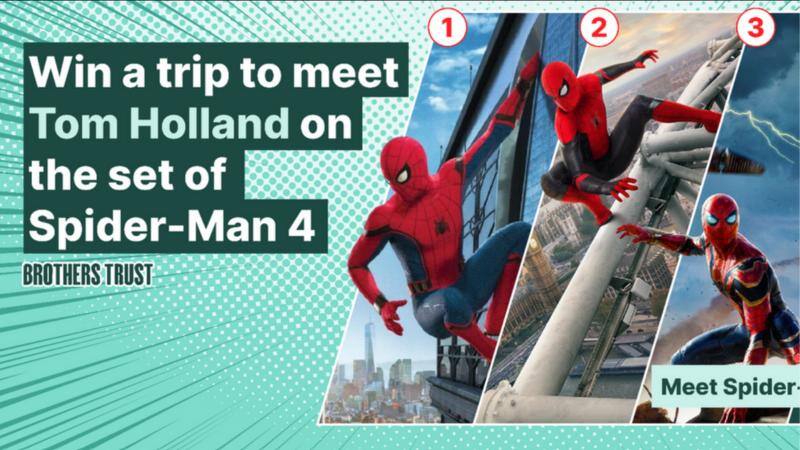 Conoce al mismíismo Spider-Man con esta rifa solidaria.